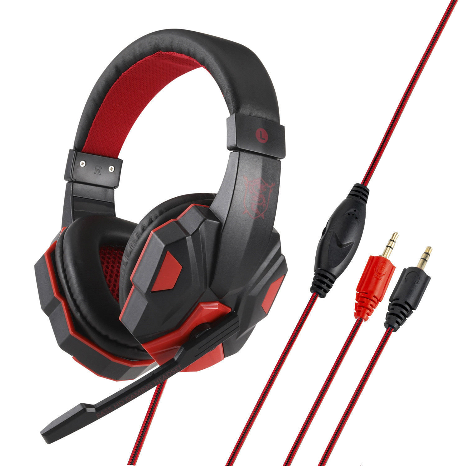 830MV luminous wired computer headset