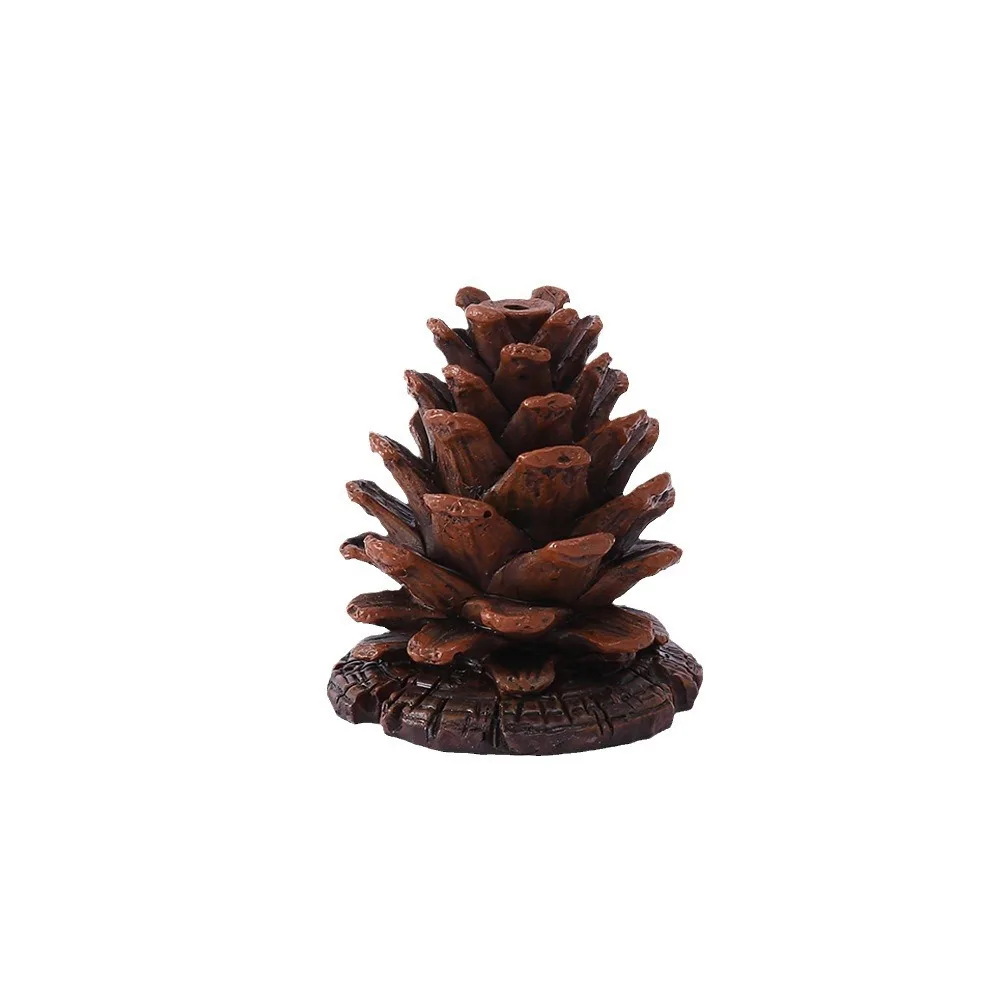Creative three-dimensional simulation of pine cone fragrance insert ornaments