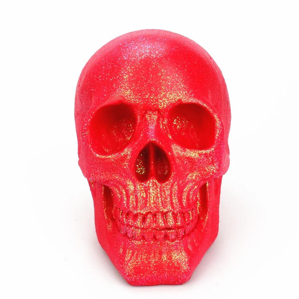 Golden pink skeleton ornament