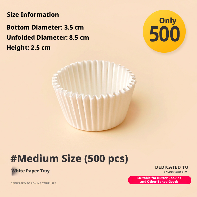 Cake Paper Cup-Medium-500 pcs