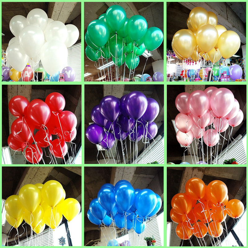 10-inch round wedding balloon