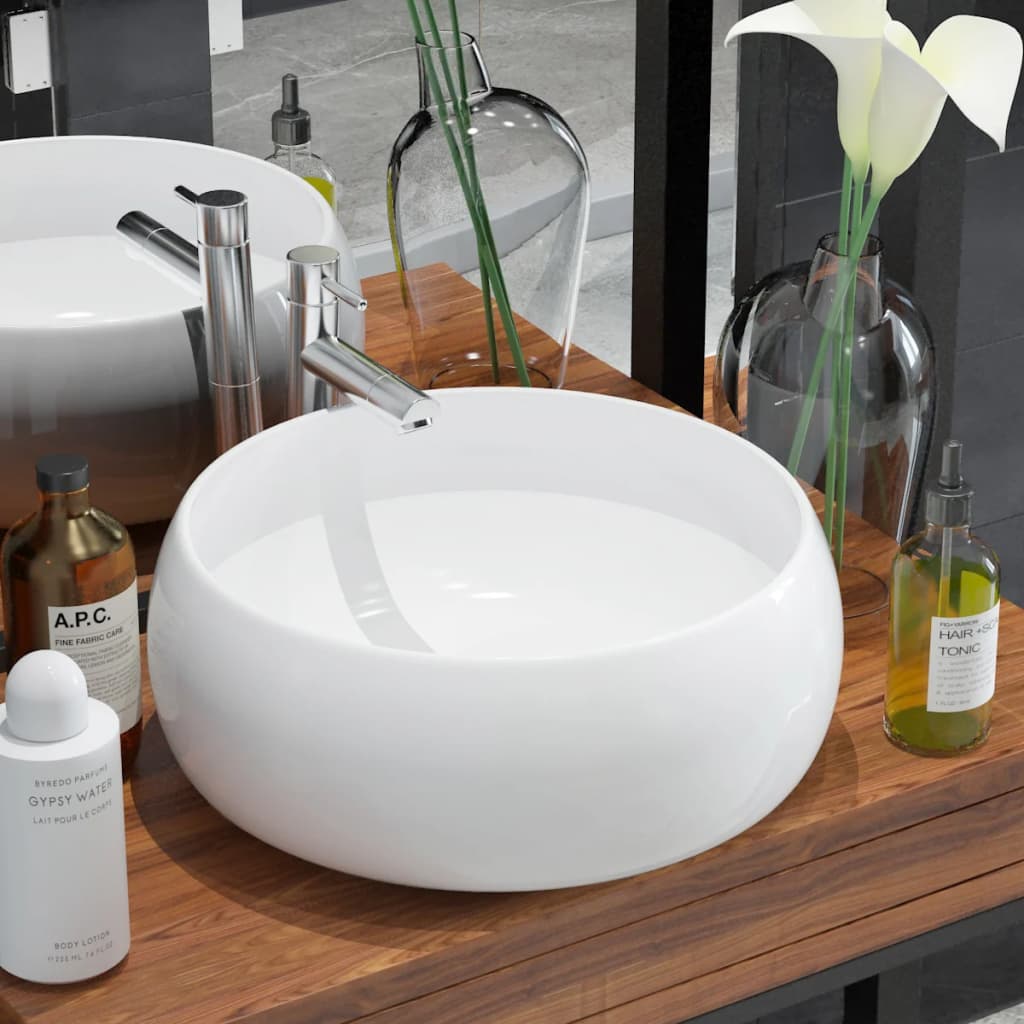 Round Ceramic Washbasin Round Ceramic Washbasin