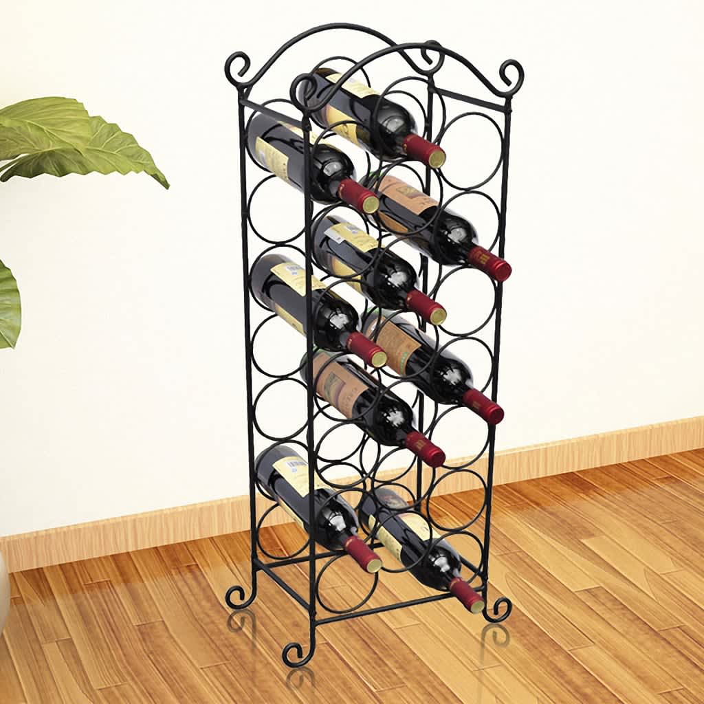 Bottle Rack for 21 Bottles, Metal