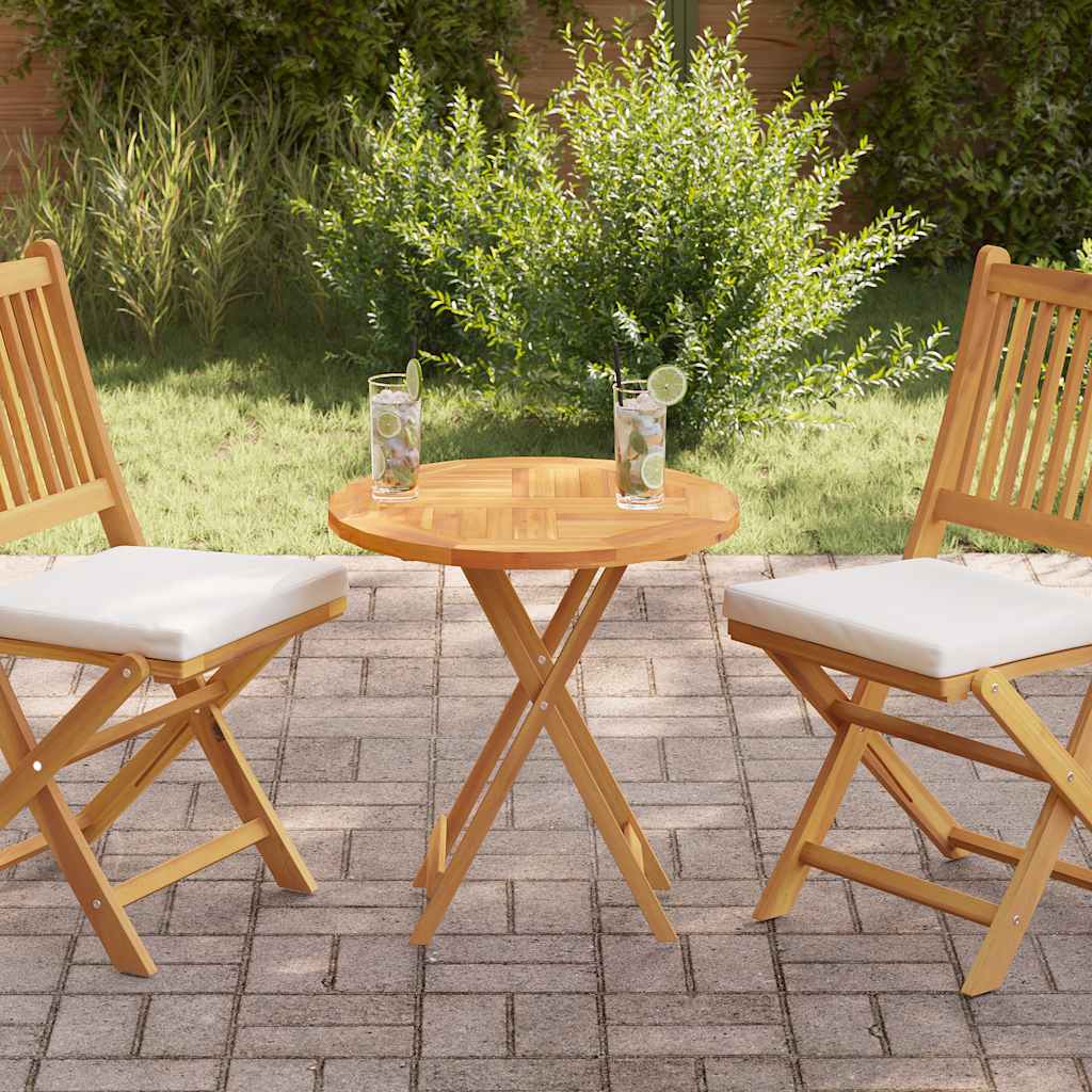 Tabletop Solid Teak Wood Round 2.5 cm 60