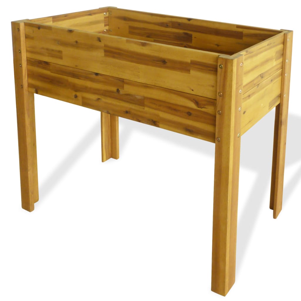 Elevated Garden Bed Acacia Solid Wood