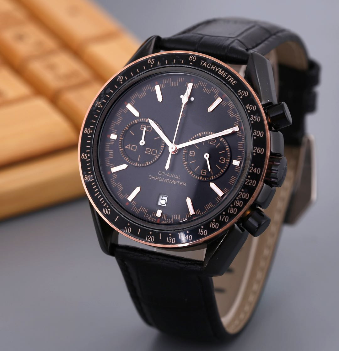 Foreign Trade Men's 5-Pin Quartz Second Running 007 Watch