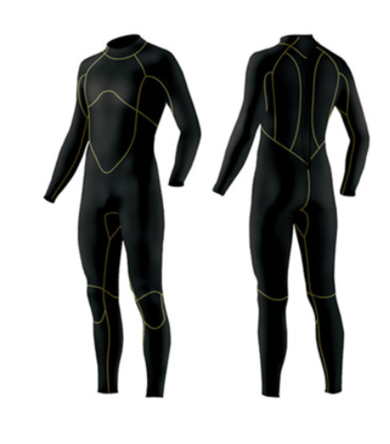 zipper with long sleeves