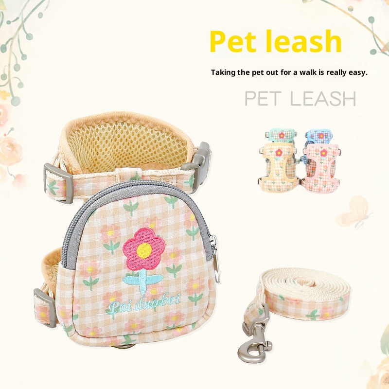 Dog Leash Small Dog Harness