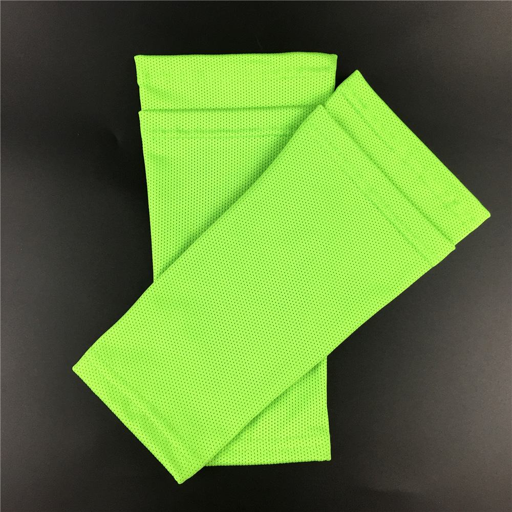 Mesh-vented Breathable Soccer Shin Guard Socks