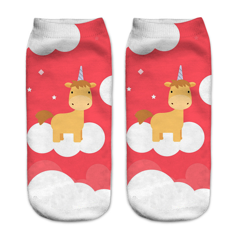 3d Digital Printing Women's Socks